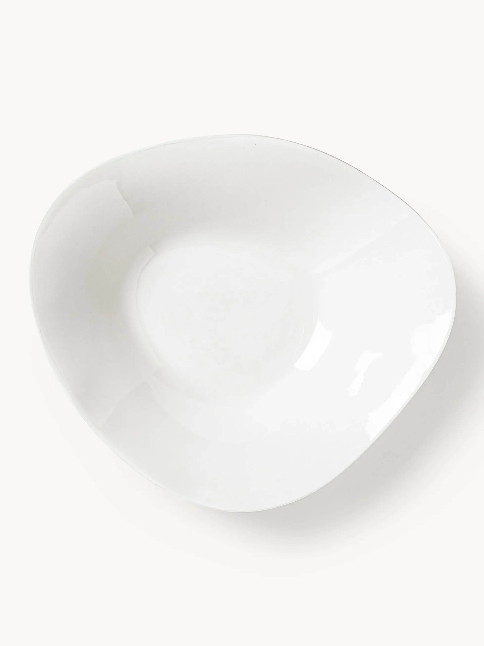 Servizio di piatti in porcellana dalla forma organica Joana, 4 persone (12 pz)