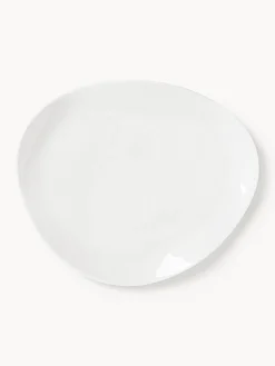 Servizio di piatti in porcellana dalla forma organica Joana, 4 persone (12 pz)