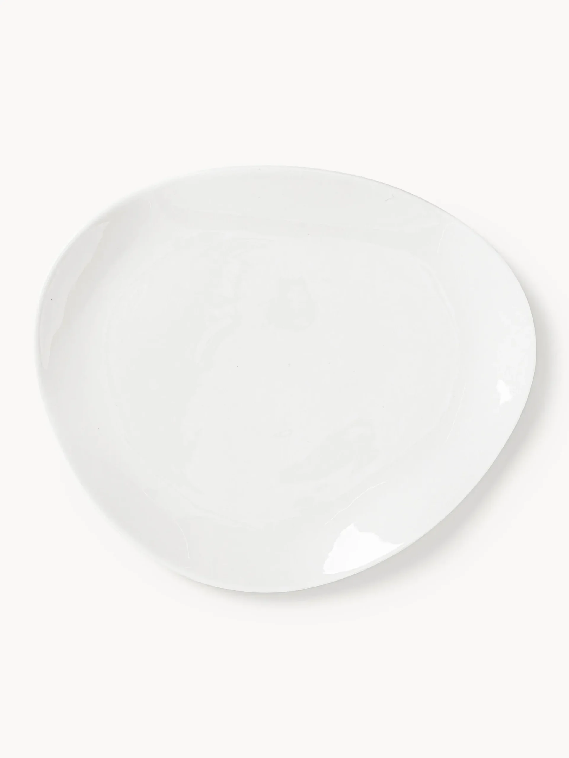 Servizio di piatti in porcellana dalla forma organica Joana, 4 persone (12 pz)