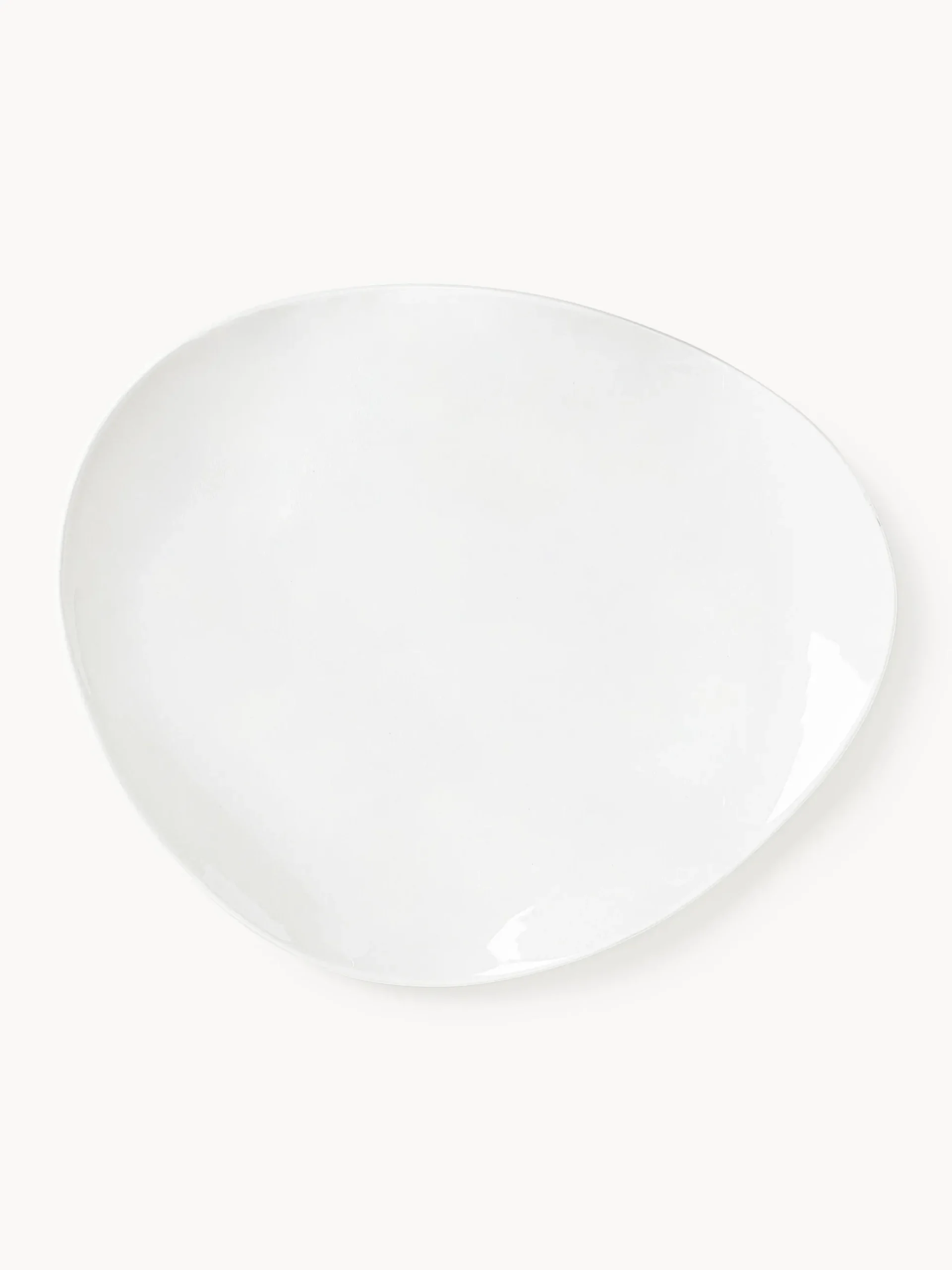 Servizio di piatti in porcellana dalla forma organica Joana, 4 persone (12 pz)