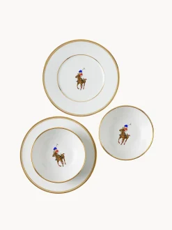 Servizio di piatti in porcellana Lunar, 2 persone, set da 4