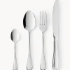 Servizio di posate altamente lucidate con manici martellati Oxford, 4 persone (16 pz)
