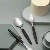 Servizio di posate spazzolate opache Focus de Luxe, 4 persone (12 pz)