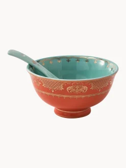Servizio di stoviglie fatto a mano Asian, 4 persone, set da 20