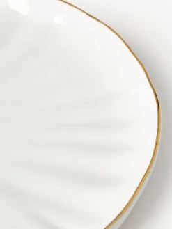 Servizio di stoviglie in porcellana con rilievo Sali, 4 persone (12 pz)