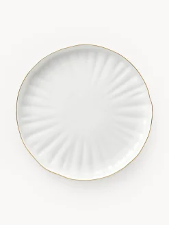 Servizio di stoviglie in porcellana con rilievo Sali, 4 persone (12 pz)