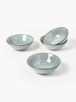Servizio di piatti fatto a mano Nordic Sea, 4 persone (12 pz)