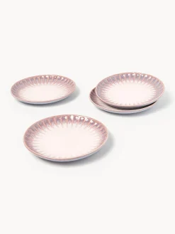 Servizio di piatti fatto a mano con smalto reattivo Vinci, 4 persone (12 pz)