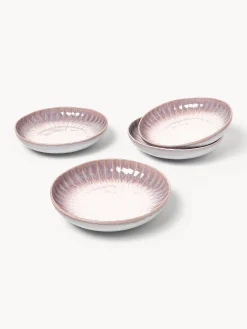 Servizio di piatti fatto a mano con smalto reattivo Vinci, 4 persone (12 pz)