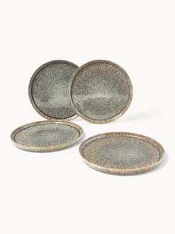 Servizio di piatti fatto a mano con smalto reattivo Danza, 4 persone (12 pz)