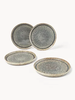 Servizio di piatti fatto a mano con smalto reattivo Danza, 4 persone (12 pz)