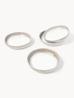 Servizio di piatti fatto a mano con smalto reattivo Danza, 4 persone (12 pz)