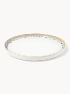 Servizio di piatti fatto a mano con smalto reattivo Danza, 4 persone (12 pz)