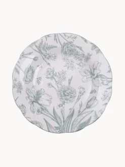 Servizio di piatti Fleurette Green 18 pz
