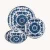 Servizio di piatti in porcellana Blue, 6 persone, set da 18