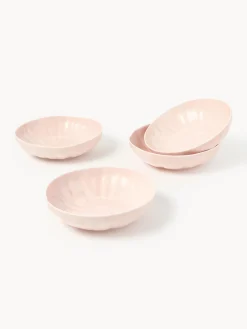Servizio di piatti in porcellana con rilievo Sali, 4 persone (12 pz)