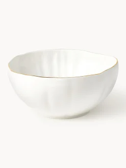 Servizio di stoviglie in porcellana con rilievo Sali, 6 persone (30 pz)