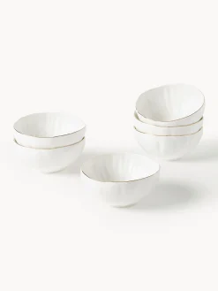 Servizio di stoviglie in porcellana con rilievo Sali, 6 persone (30 pz)