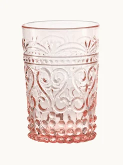 Set 6 bicchieri acqua fatti a mano Provenzale