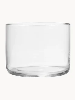 Set 4 bicchieri acqua in cristallo Nesting