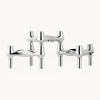 Set 3 candelabri Rosey
