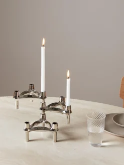 Set 3 candelabri Rosey