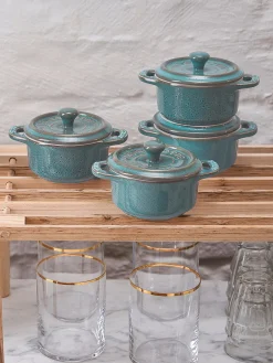 Set 4 casseruole Mini Cocotte
