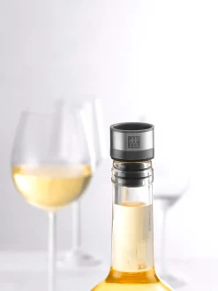 Set 3 tappi per vino sottovuoto in acciaio inossidabile Fresh & Save