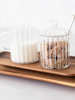 Set brocca latte e zuccheriera in vetro Brilia 3 pz