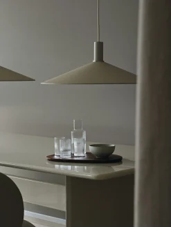 Set caraffa e bicchiere in vetro soffiato Ripple 2 pz