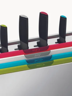 Set coltelli e tagliere da cucina con supporto Folio Icon Plus 9 pz