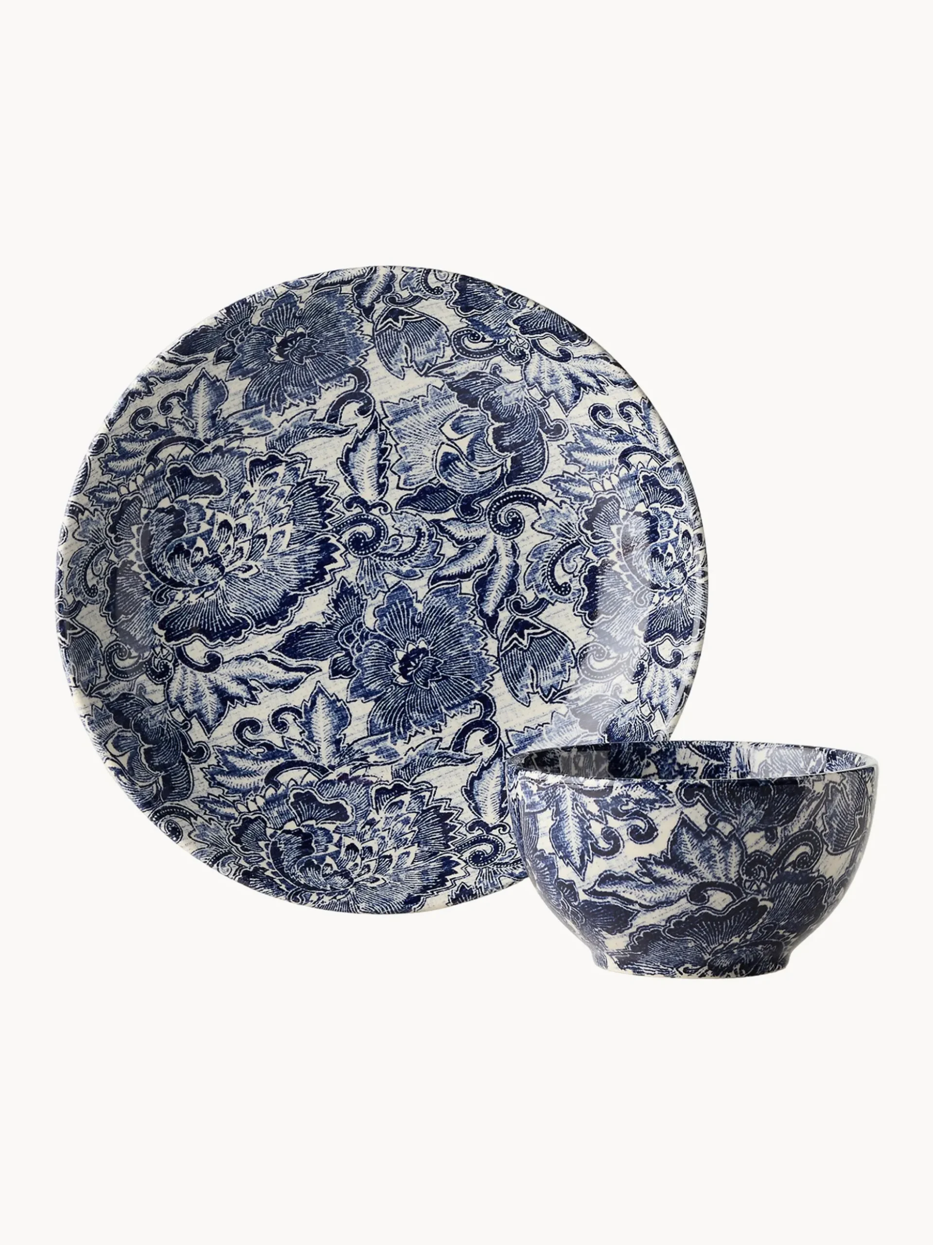 Set da colazione Faded Peony, set da 2