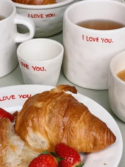 Set da colazione I Love You, 1 persona, 3 pz