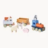 Set da gioco con trenino e animali da fattoria Aiden