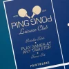 Set da tennis da tavolo Ping Pong, set da 6