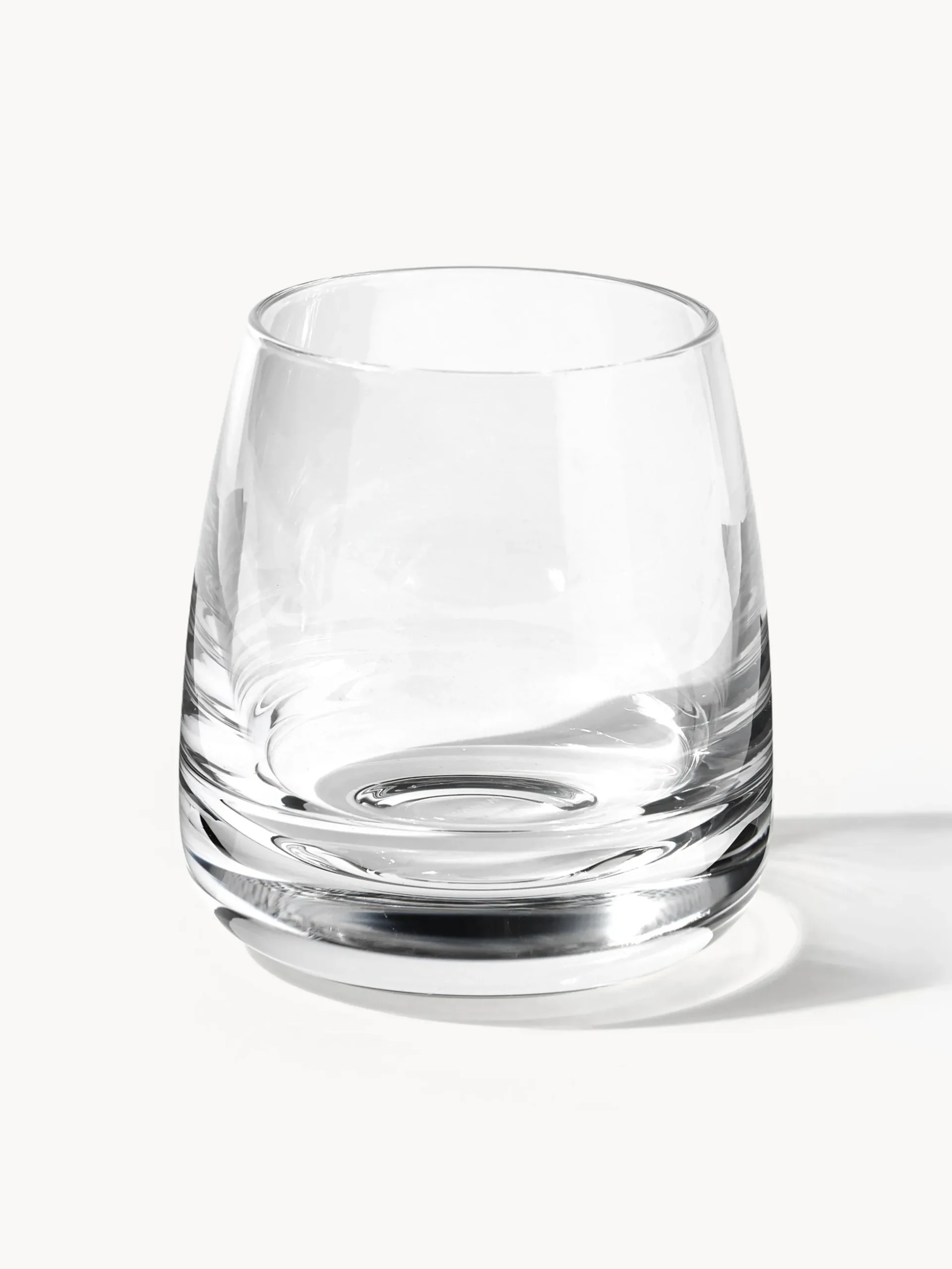 Set decanter e bicchieri in vetro soffiato Pedro 3 pz