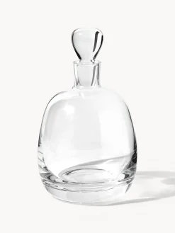 Set decanter e bicchieri in vetro soffiato Pedro 3 pz