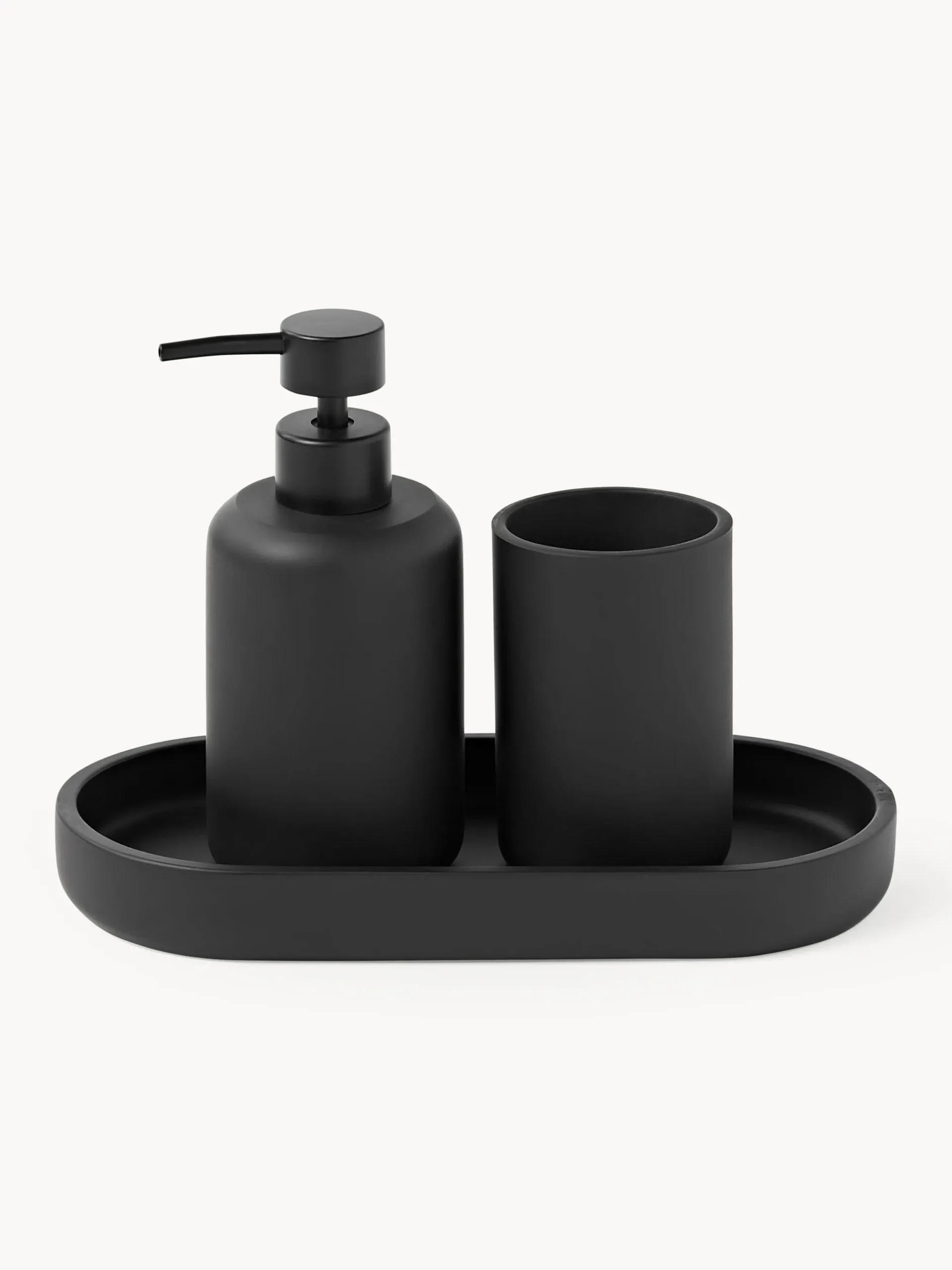 Set di 3 accessori da bagno Kyle