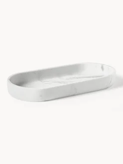 Set di 3 accessori da bagno effetto marmo Kyle