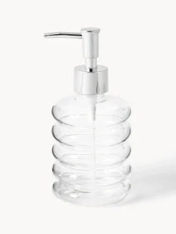 Set di 2 accessori da bagno in vetro soffiato Bubbly