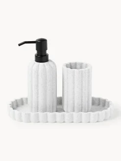 Set di 3 accessori da bagno Giselle