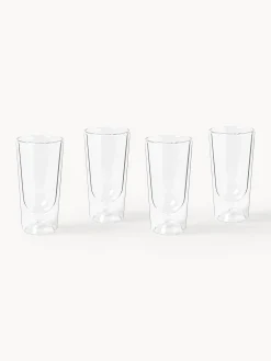 Set di 4 bicchieri alti fatti a mano Marcus