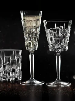 Set di 18 bicchieri da bar in cristallo Etna