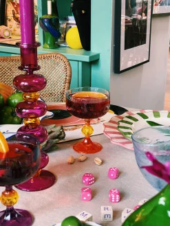 Set di 2 bicchieri da cocktail in cristallo Paradise