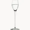 Set di 6 bicchieri da liquore in cristallo Quatrophil
