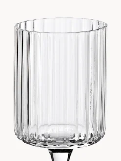 Set di 4 bicchieri da liquore in vetro soffiato Aleo