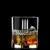 Set di 6 bicchieri da long drink in cristallo con motivo in rilievo Brillante