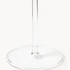 Set di 4 bicchieri da vino in vetro soffiato Perli