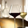 Set di 6 bicchieri da vino rosso in cristallo Quadrophil