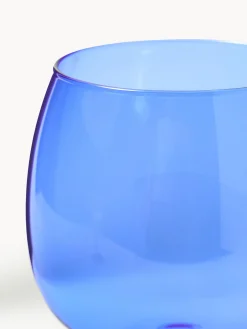 Set di 4 bicchieri da vino rosso in vetro soffiato Karisa